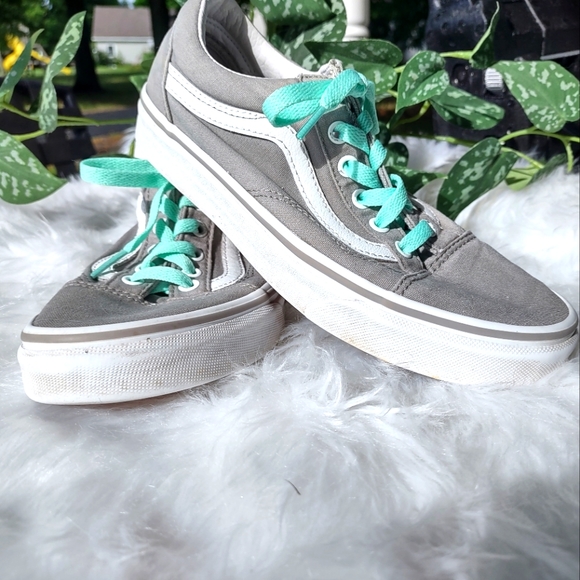 Vans Shoes - 7.5 Grey Old School Style Vans